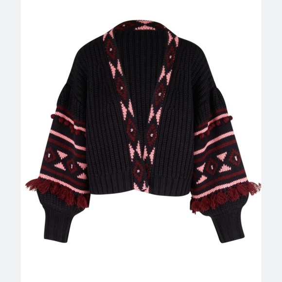 SACHIN & BABI Landon Knit Boho Cardigan - Picture 7 of 10